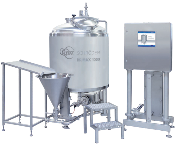 Preparación de salmuera Schröder